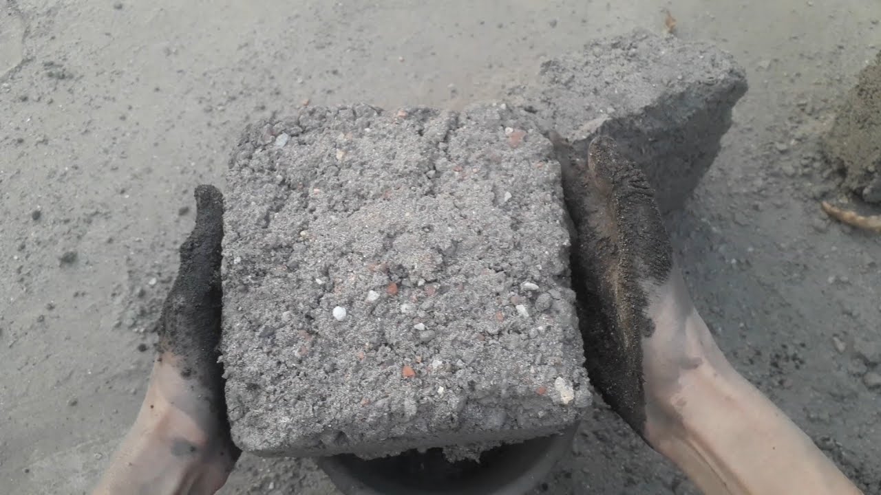 Hand made gritty shapes💯 dry crumbling in clay pot+water ASMR crumbling video 💦💯😴