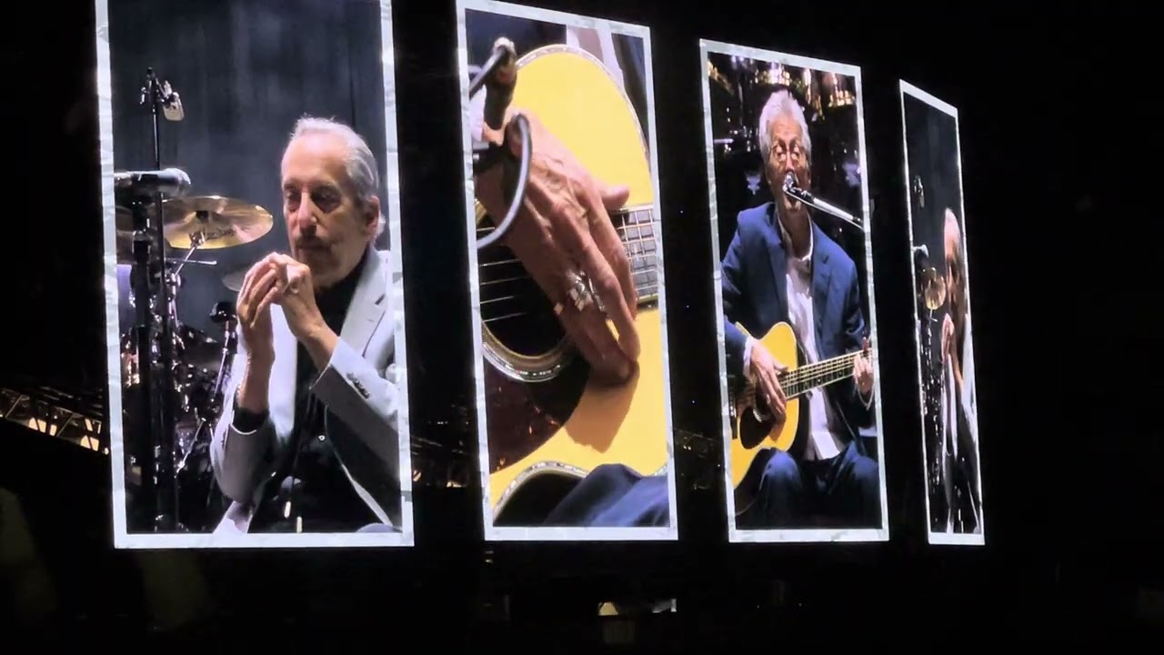 Eric Clapton — Driftin' Blues & Kind Hearted Woman (Boston 2025) w/ Jerry Portnoy