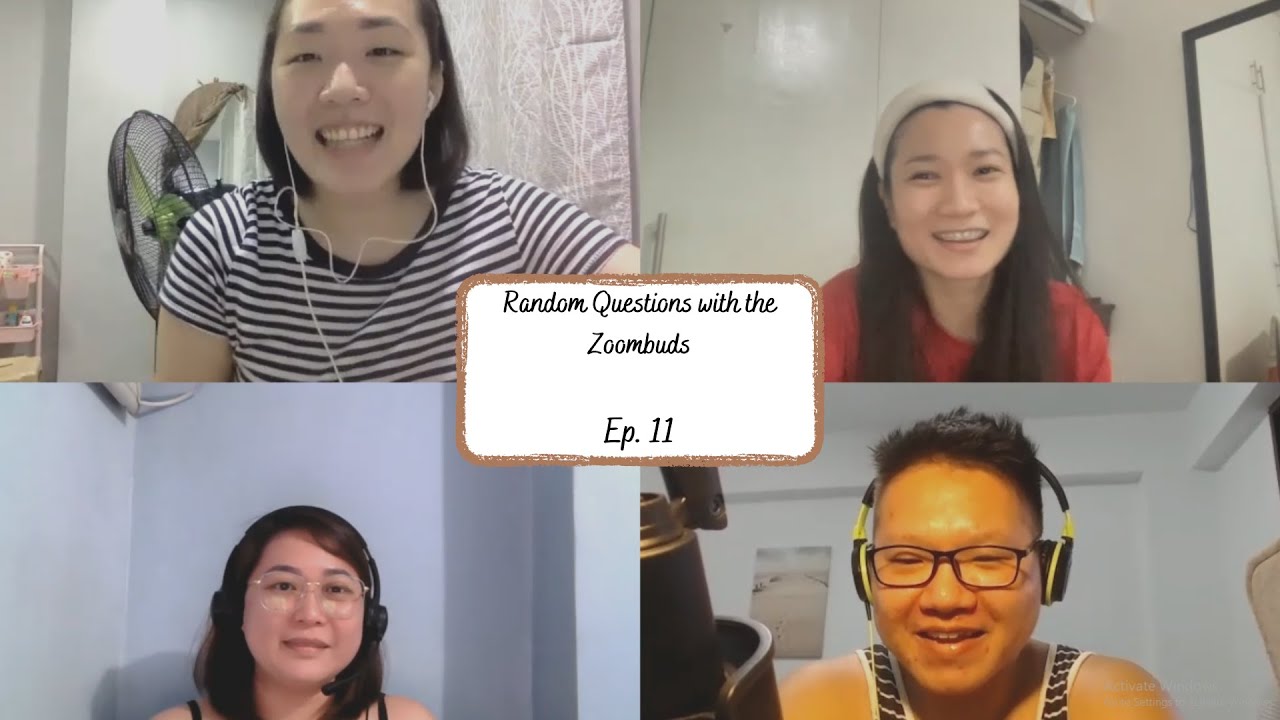 Ep. 11 | Random Questions with the Zoombuds | Zoom Buddies