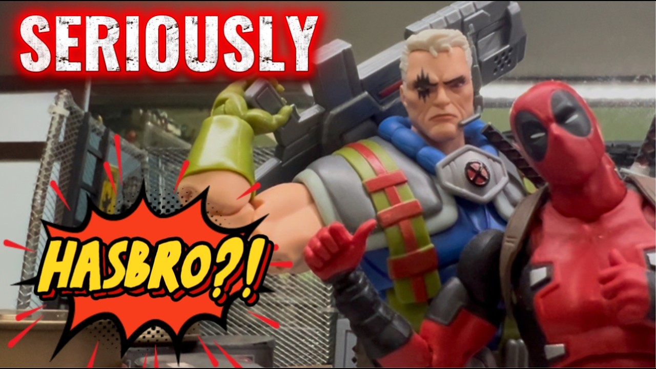 Фигурка Кейбла из серии Marvel Legends — большая фигурка, ещё большие сюрпризы!