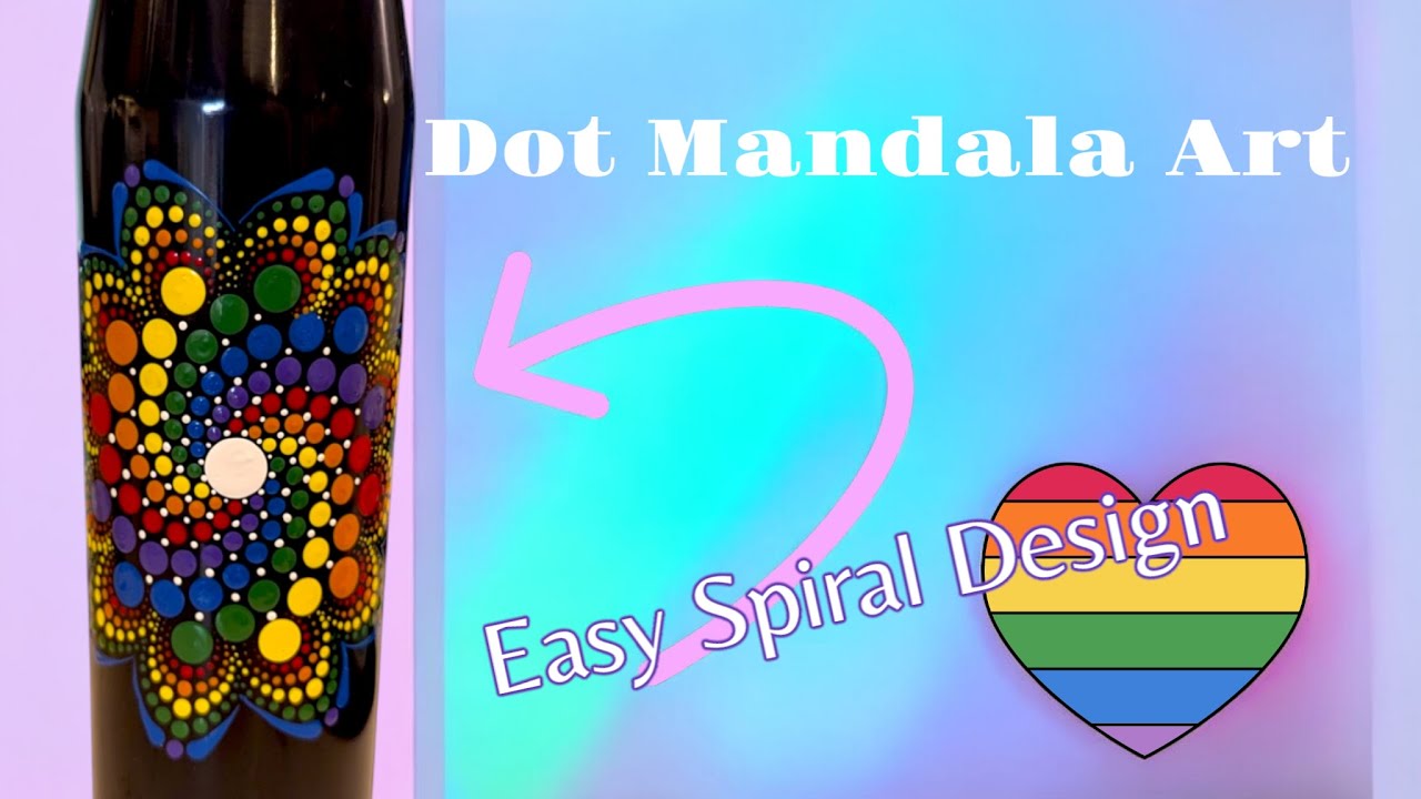 Why Dot Mandala Art is the EASIEST Way to Create Stunning Spiral Designs