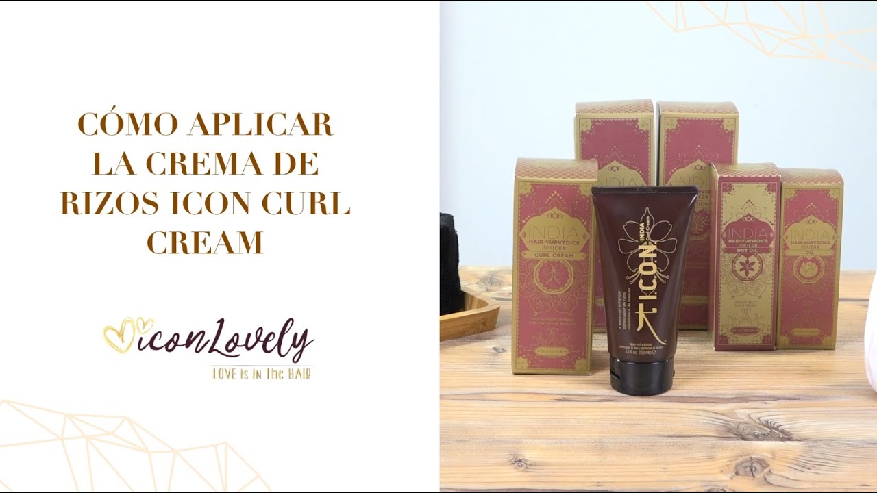CÓMO TENER UNOS RIZOS DEFINIDOS 🌼 ICON INDIA Curl Cream | iconlovely.com