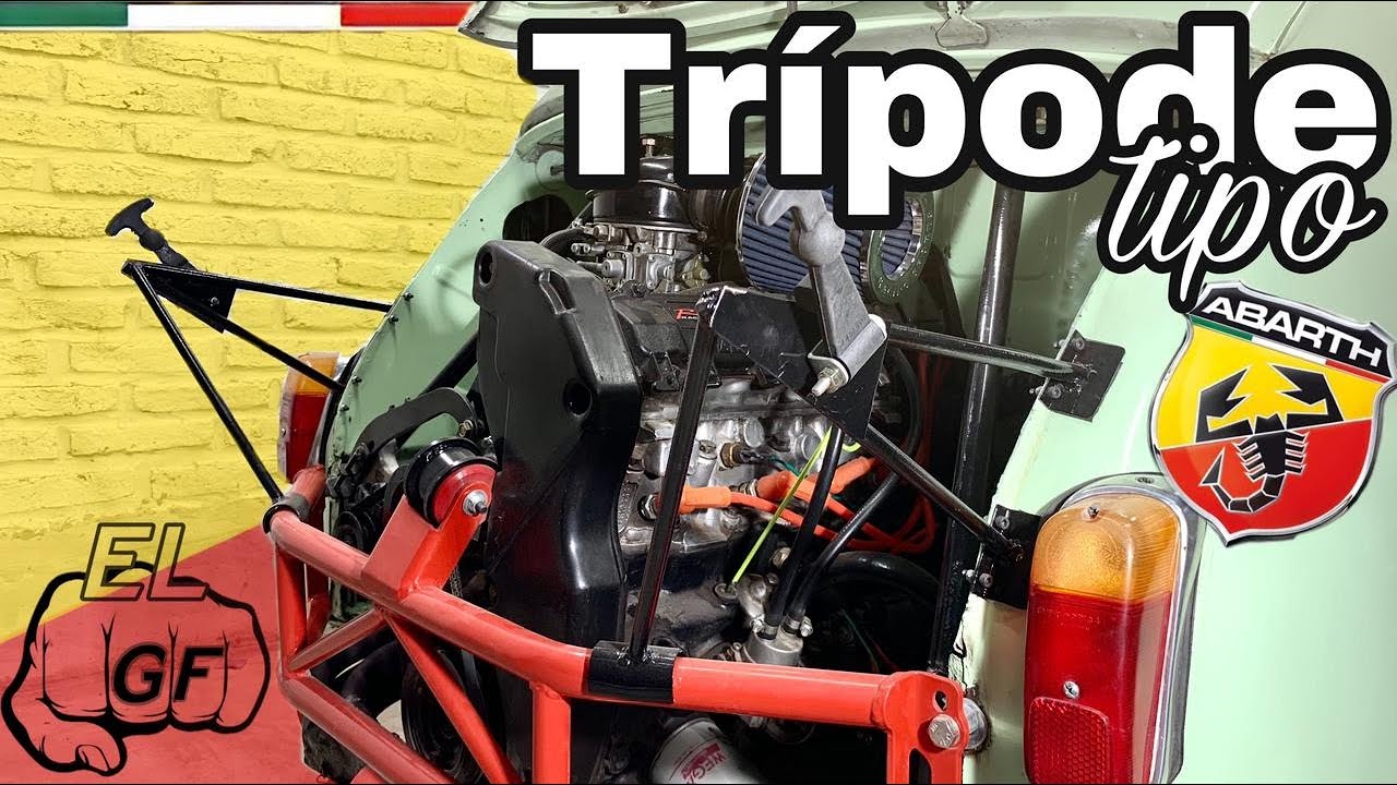 Fiat 600(SWAP) tripodes tipo abarth  