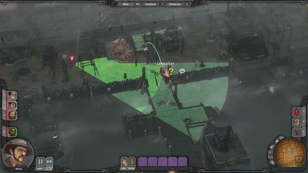Desperados III Baron's Challenge The Devil is in the Details challenge run (desperado/doc solo)