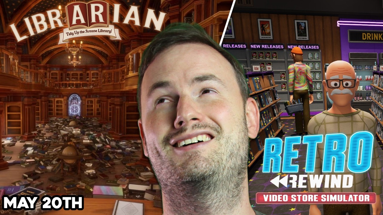 Completing Librarian: Tidy Up the Arcane Library & Checking out Retro Rewind!