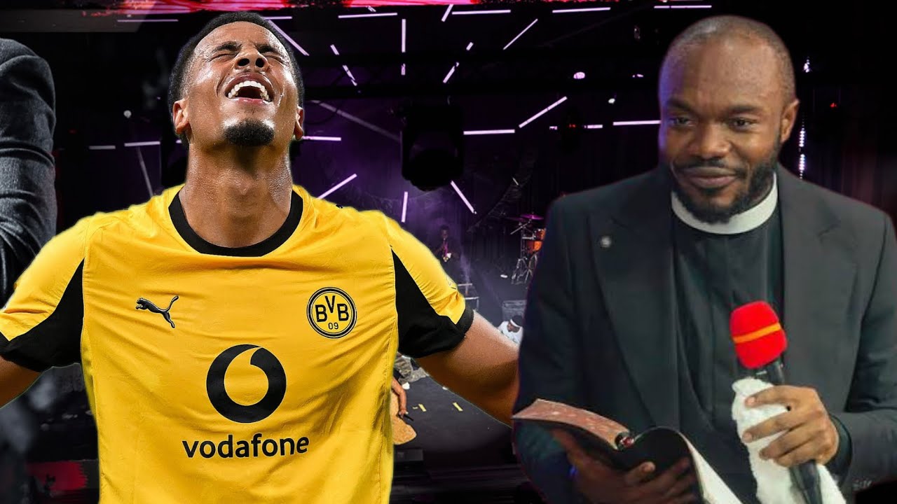 Ух ты!🥺 Феликс Нмеча и преподобный Йебоа Твумаси из «Боруссии Дортмунд» возглавили мощное поклоне...