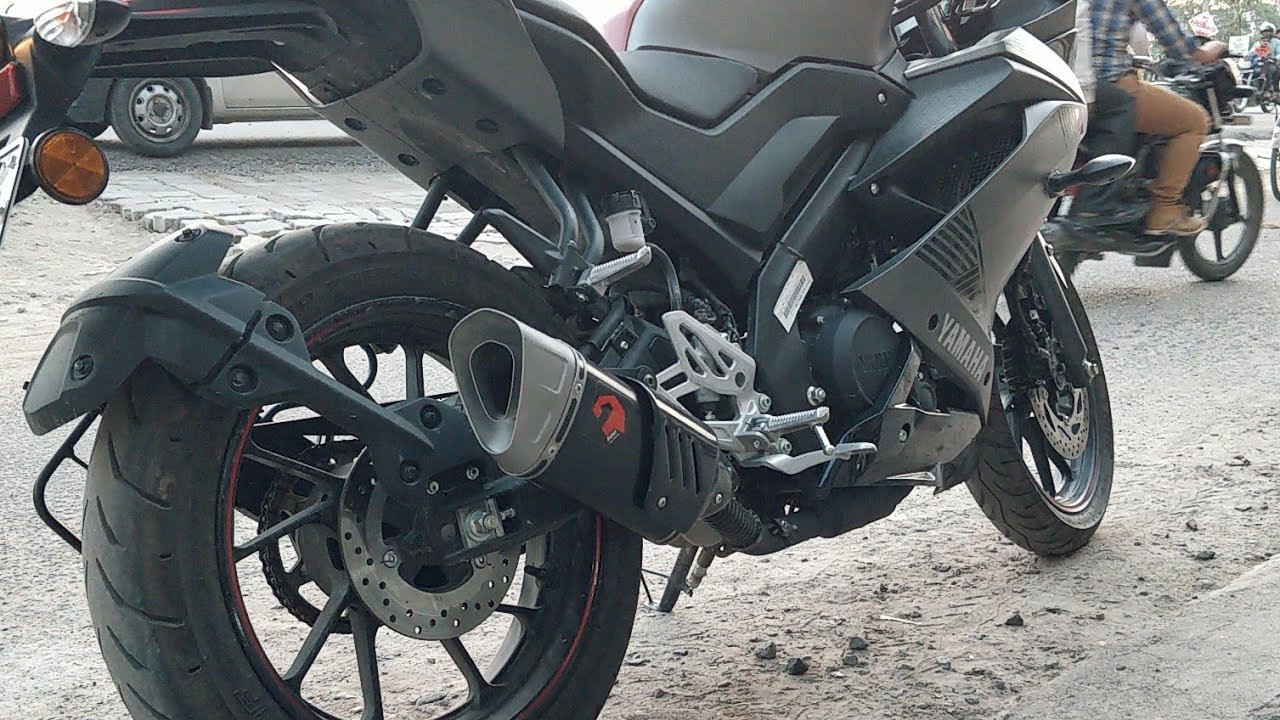 R15 V3 DABEL RACING EXHAUST INSTALLED | Best Exhaust For R15 V3