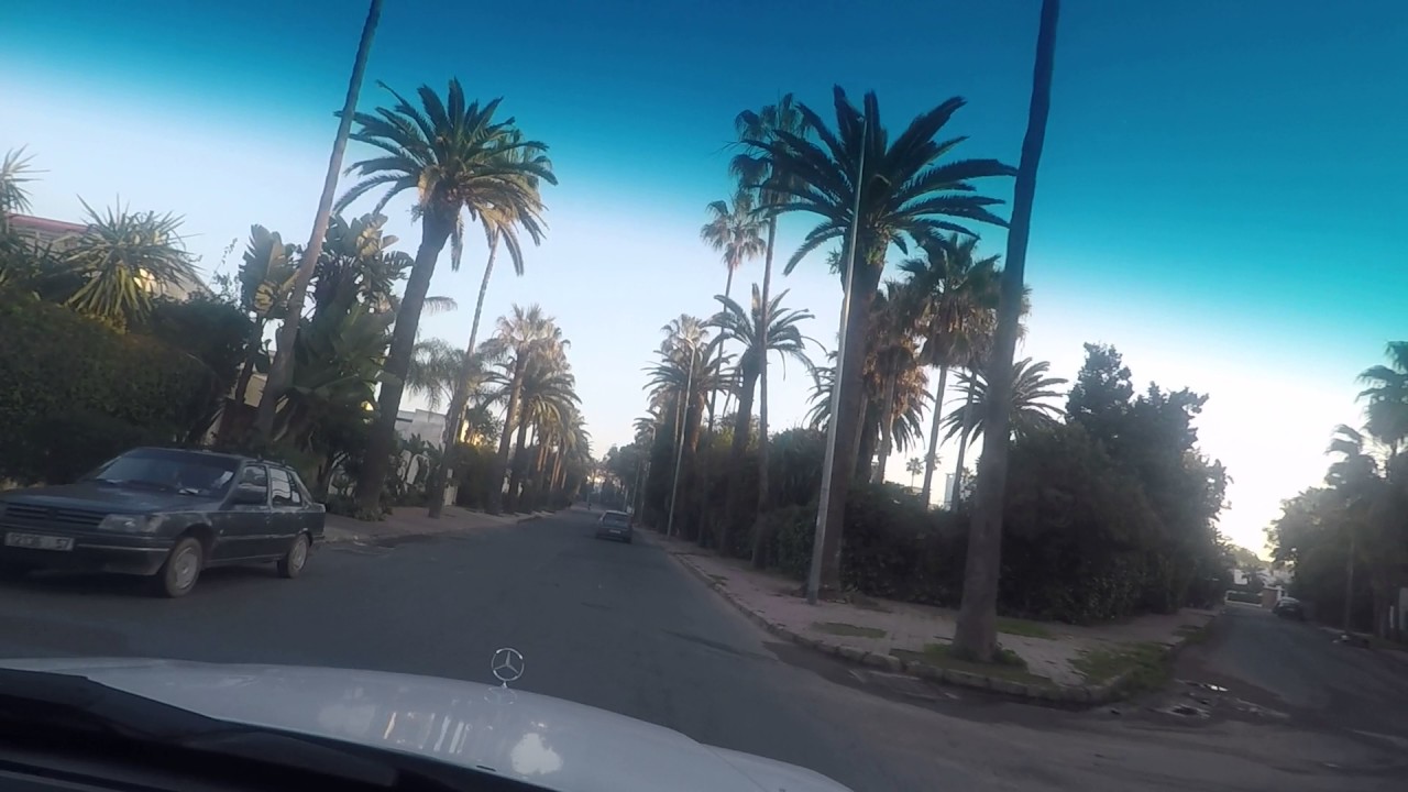 tour of Anfa, Cablanca's richest neighborhood quartier huppe