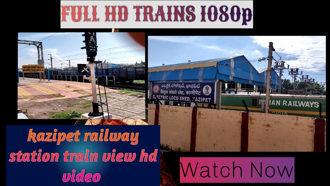 kazipet railway station hd video