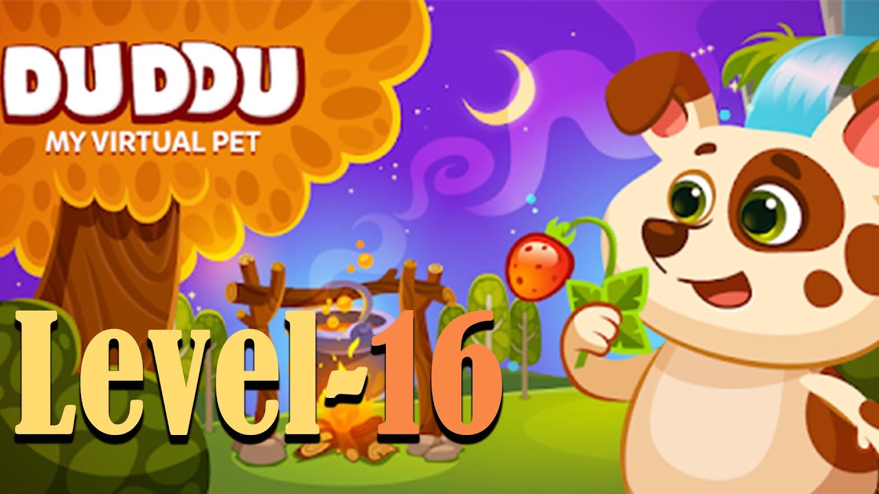 Duddu My Virtual Pet | AY Gaming | Mini Games | Level 16 | #duddu #duddumyvirtualpet