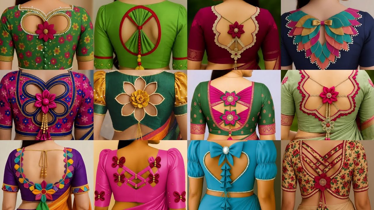 🎉 Top Latest Blouse Back Nack Designs / Latest Blouse Nack Designs / Latest Blouse Designs 2026