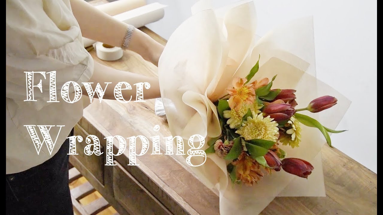꽃다발 만들기, 꽃 포장법, Flower Wrapping
