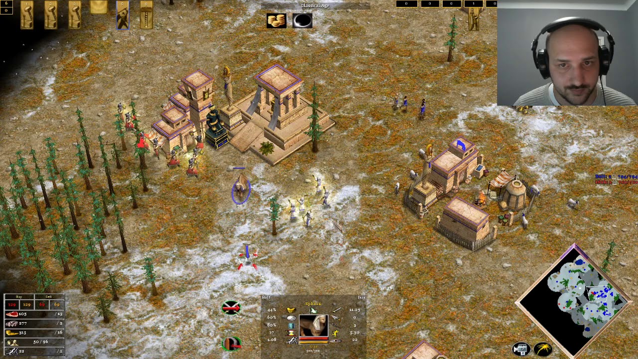 Ranked 1v1: Isis vs Loki - Age of Mythology: The Titans
