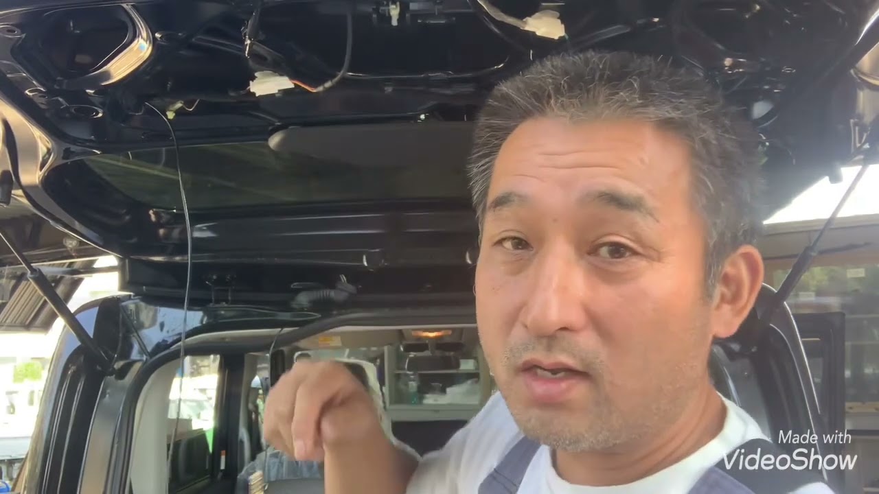 ワゴンRスマイル　ドラレコ取り付け