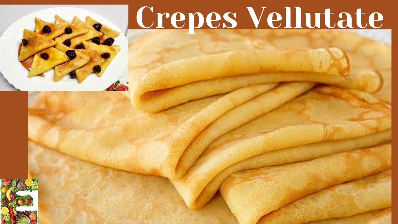 CREPES con RICOTTA e MARMELLATA🍓Una vera Delizia🍓EASY RECIPE of CREPES..CLĂTITE CATIFELATE cu BRÂNZĂ