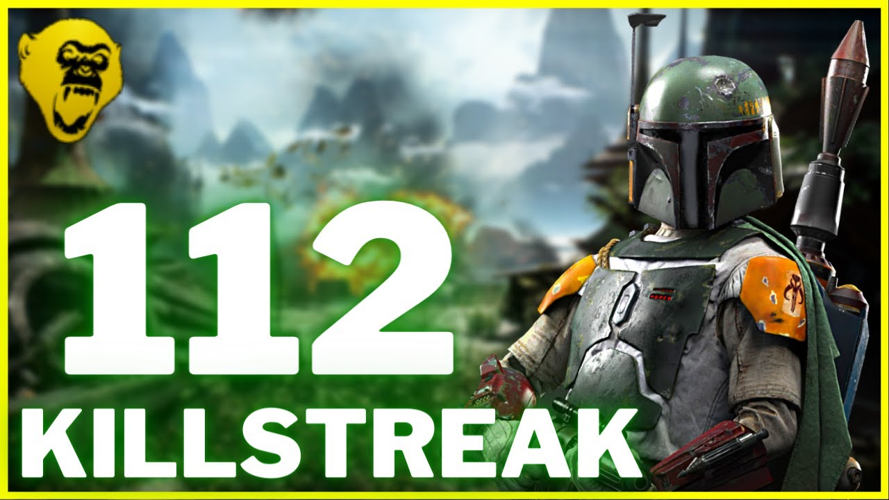 Boba Fett 112 KILLSTREAK on Kashyyyk - Happy May the 4th - | Star Wars Battlefront 2 GA PC - 4LOHAgg