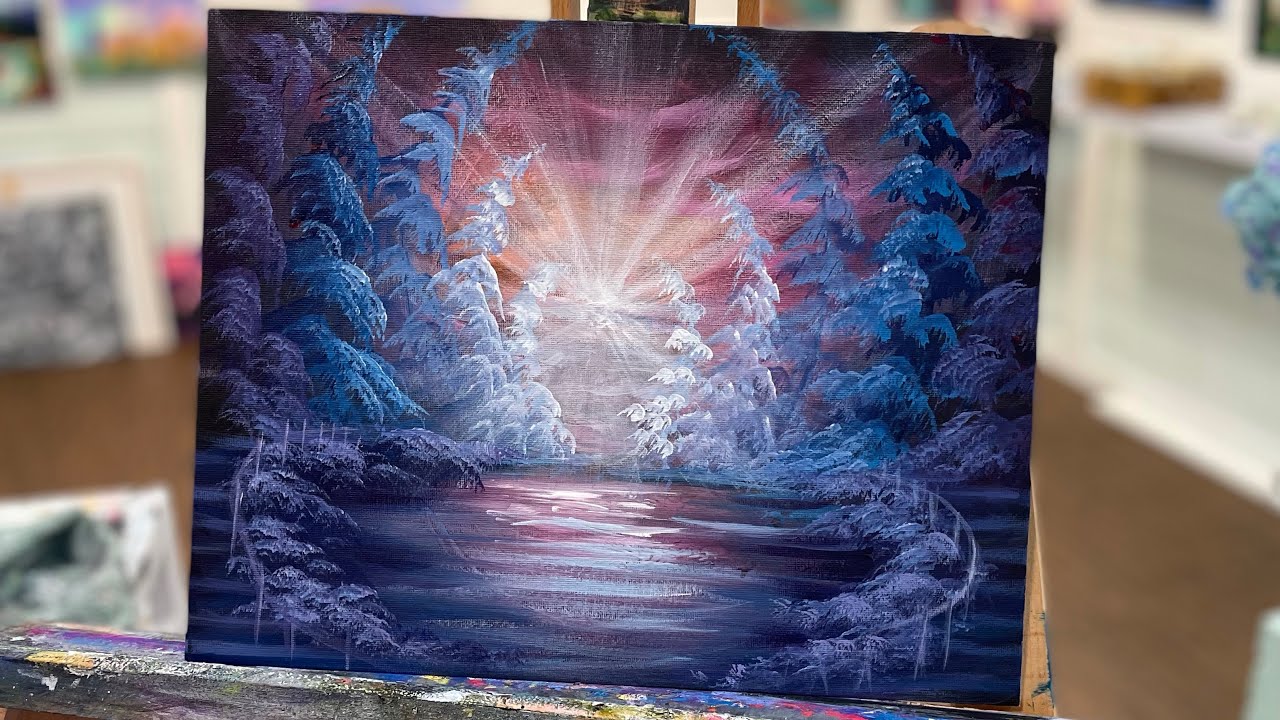 Fantasy Painting Tutorial In Acrylic
