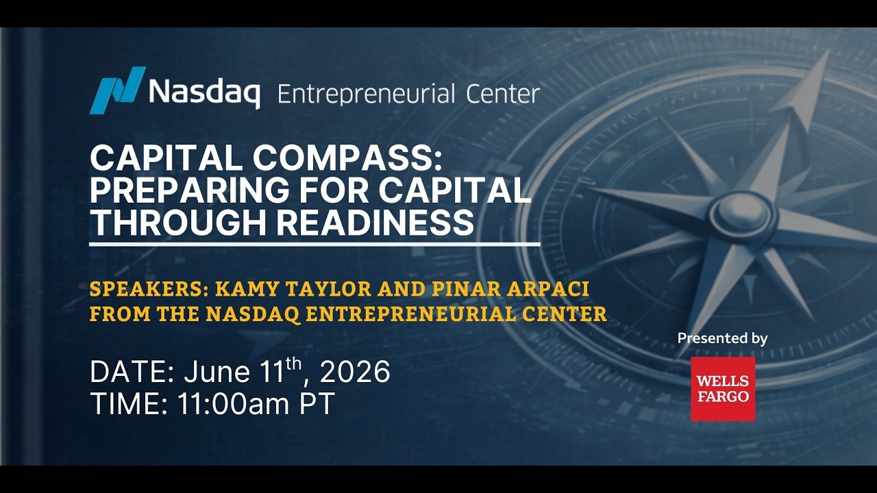 Capital Compass: Preparing for Capital Through Readiness - 11 June 2026