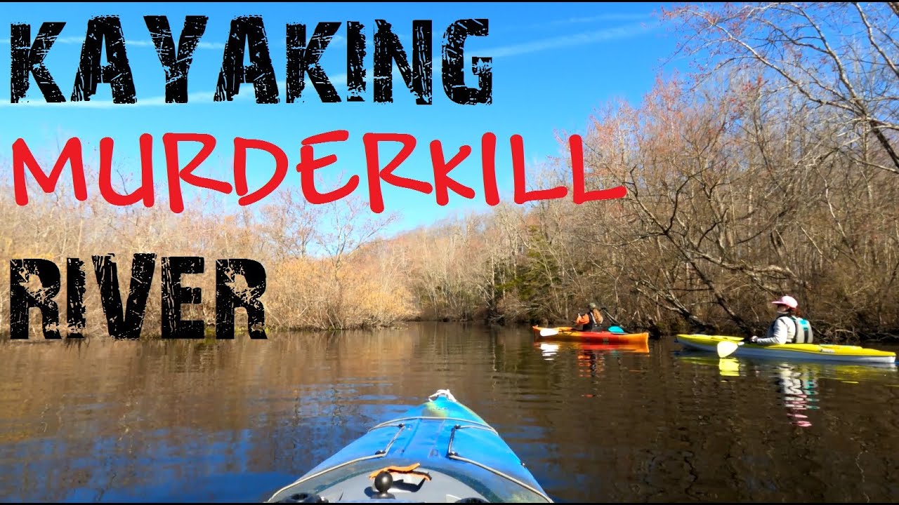 Kayaking Murderkill River at Killens Pond
