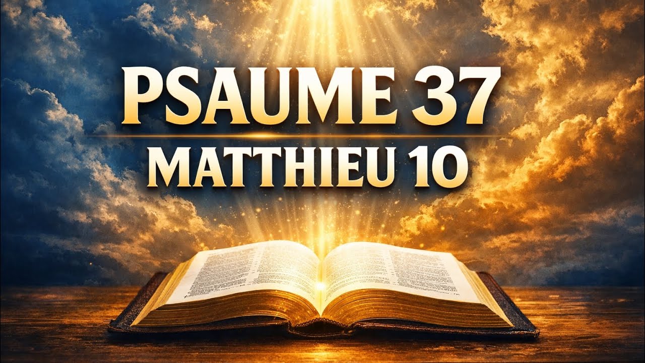 DIEU SOUTIENT LE JUSTE | PSAUME 37 & MATTHIEU 10