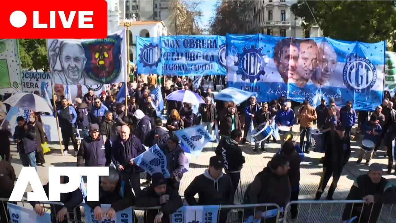 Argentina Protest LIVE: Thousands March Against Government in Buenos Aires | APT