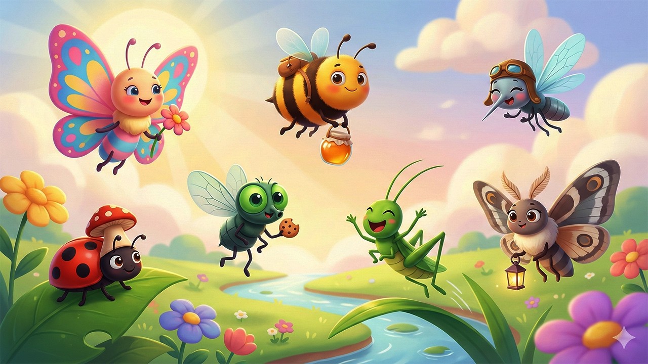 Little Flying Insects / Côn trùng có cánh