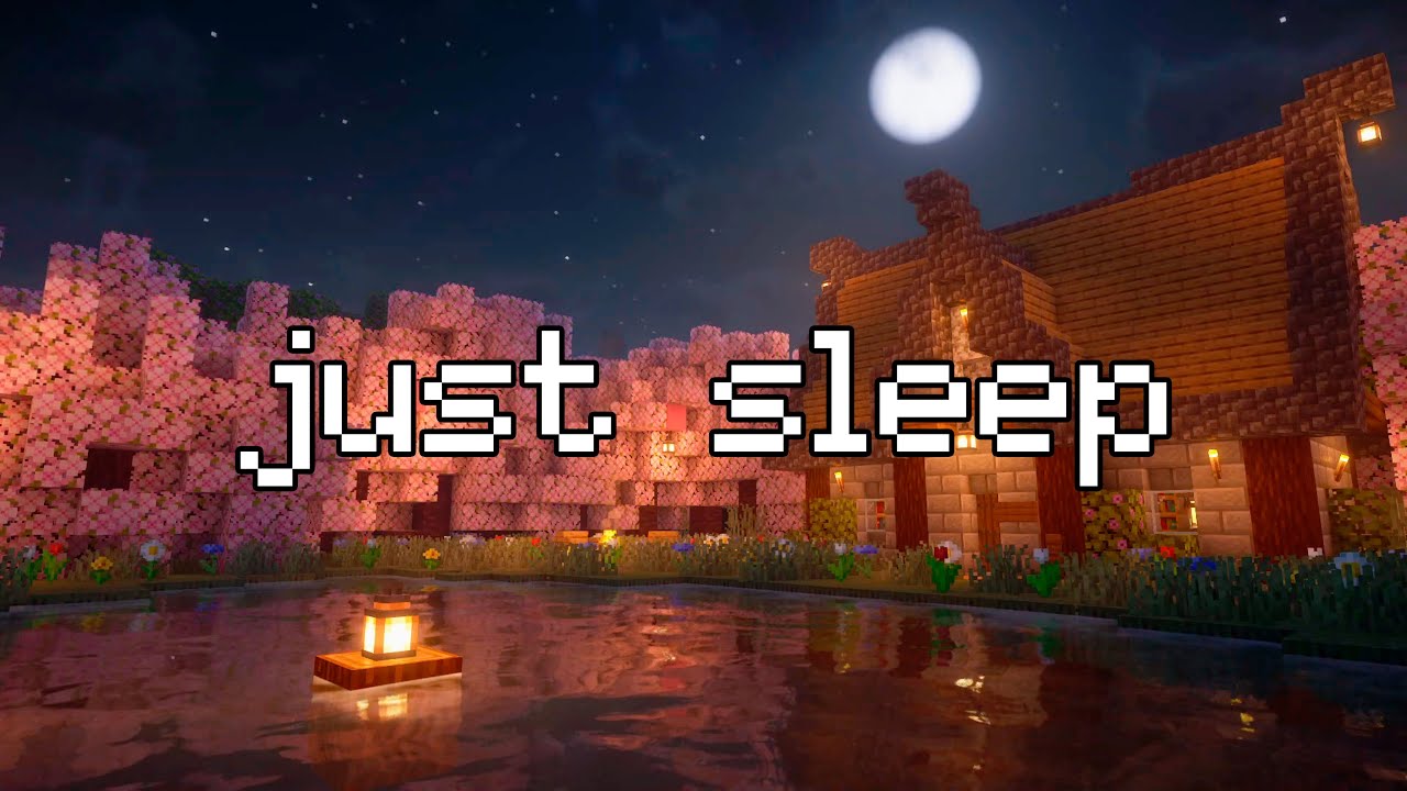 l'll help you fall asleep... (minecraft music gentle c418 with rain)