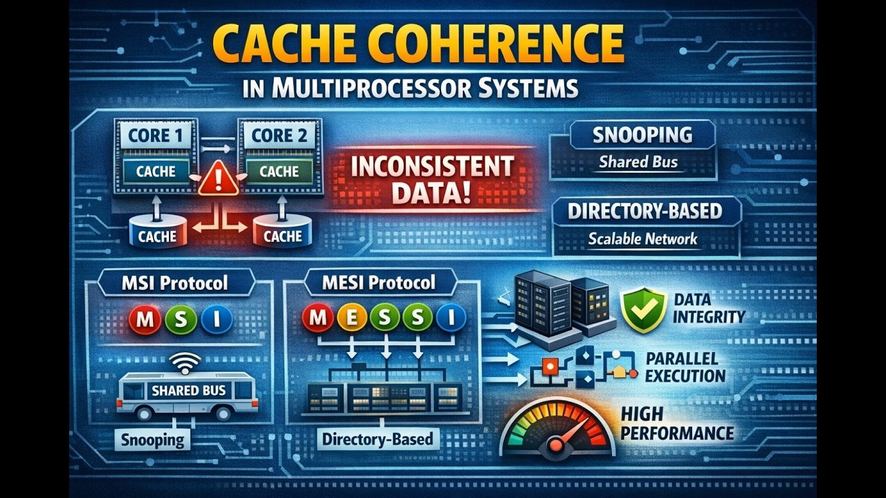 Multiprocessor Caches and Cache Coherence in Parallel Architecture