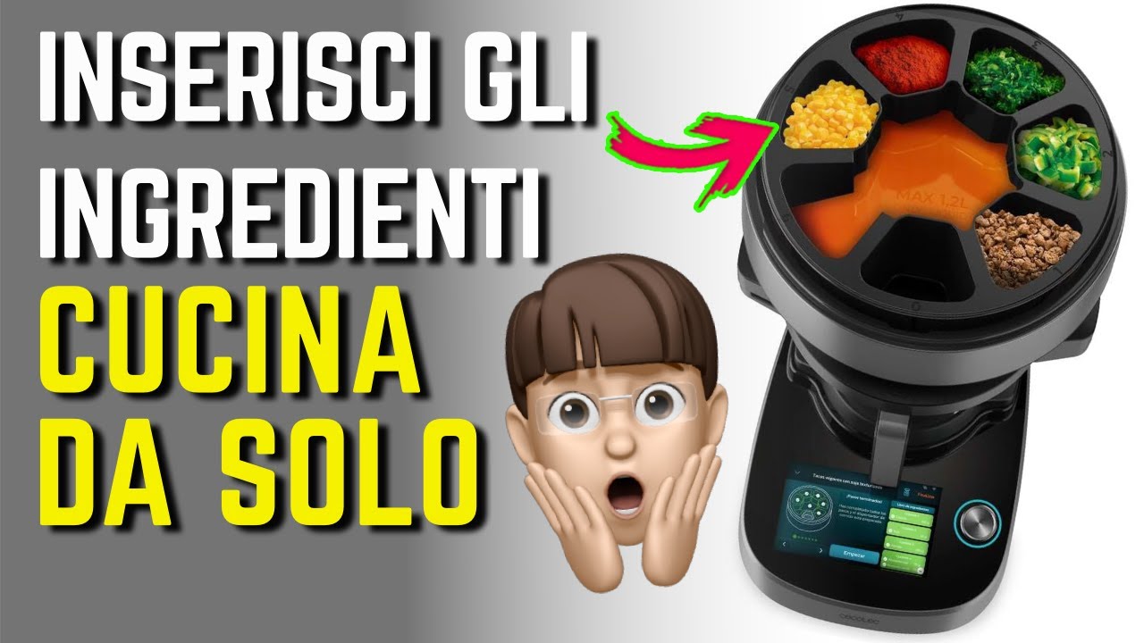 CUCINA VERAMENTE DA SOLO robot da cucina Mambo Cooking Total Gourmet