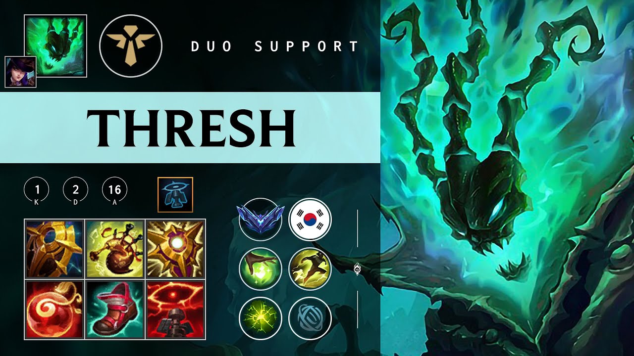 Thresh Support vs Braum - KR Diamond Patch 26.02