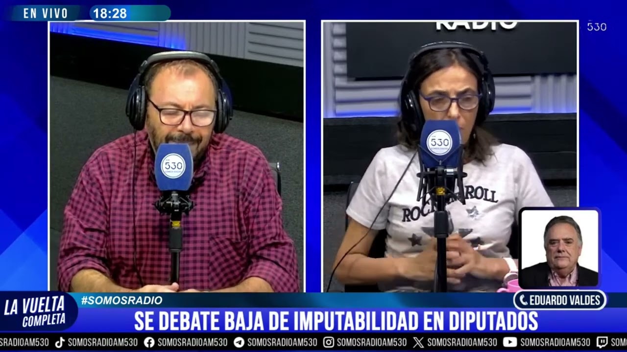 Eduardo Valdés con Andrea Recúpero en La Vuelta Completa - AM530 12-02-2026
