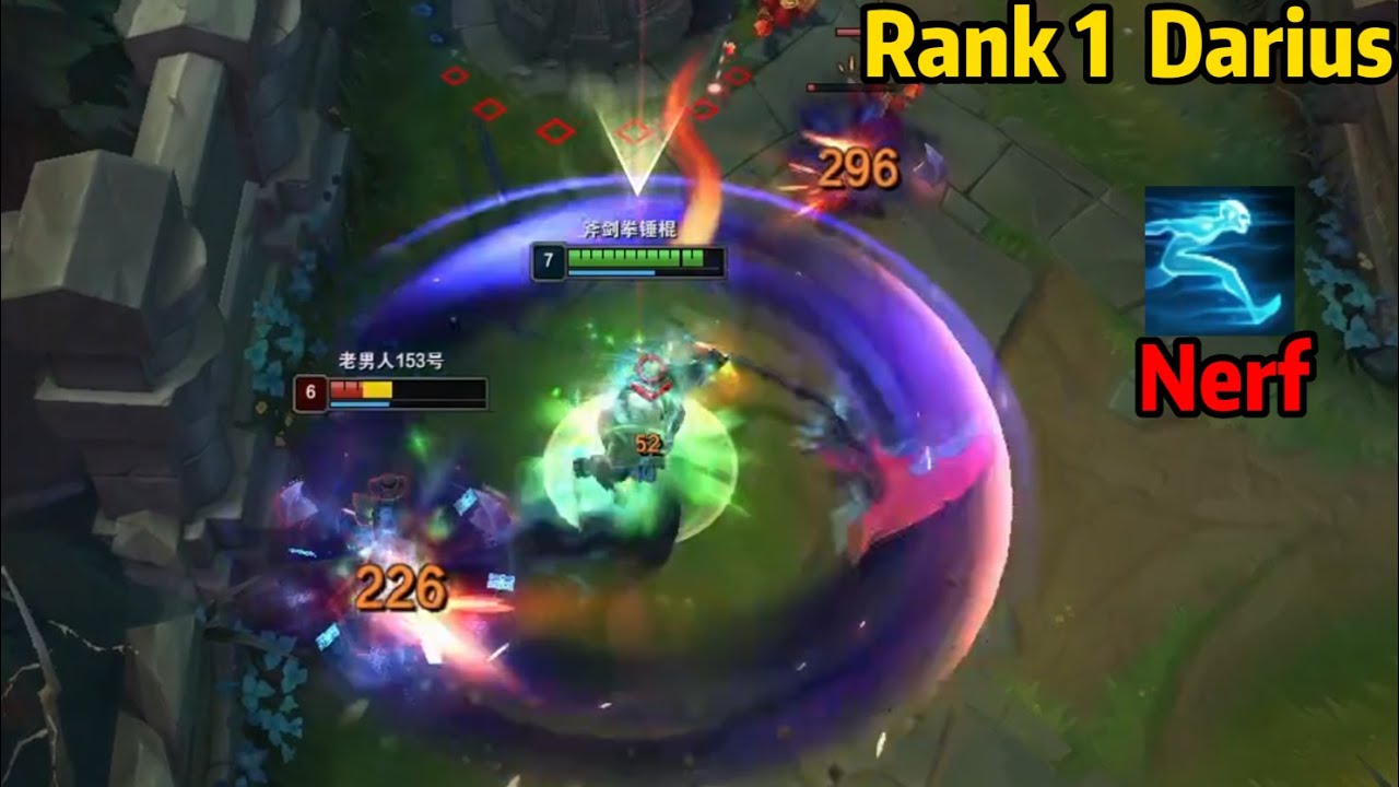 Rank 1 Darius: How to Play Darius after Ghost Nerf