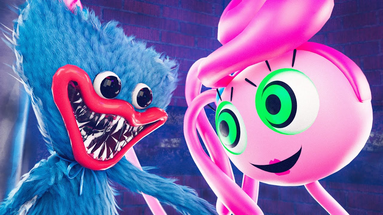 Poppy Playtime 2 - The history of Huggy Wuggy - fan animation
