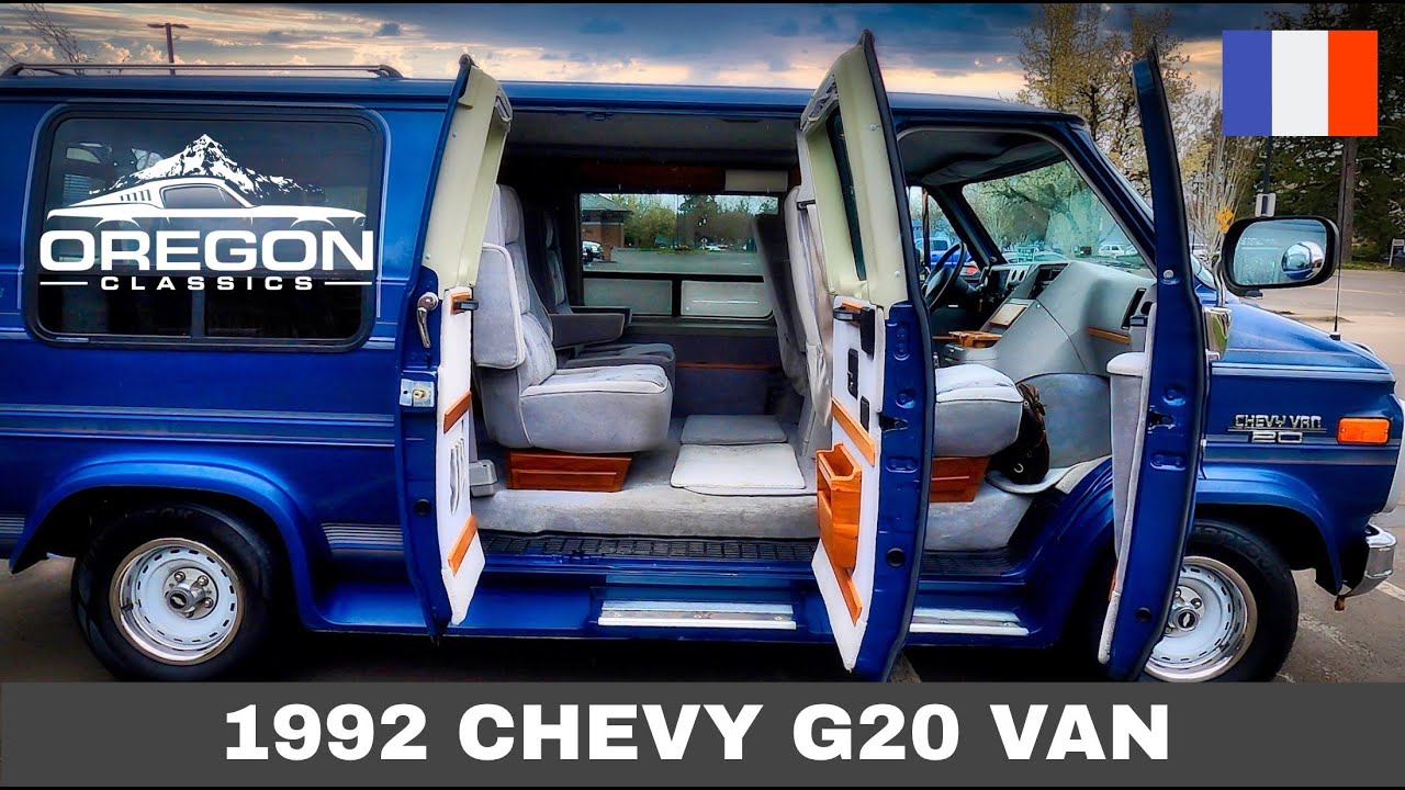1992 CHEVROLET G20 VAN — ВСЕГО 94400 МИЛЬ!