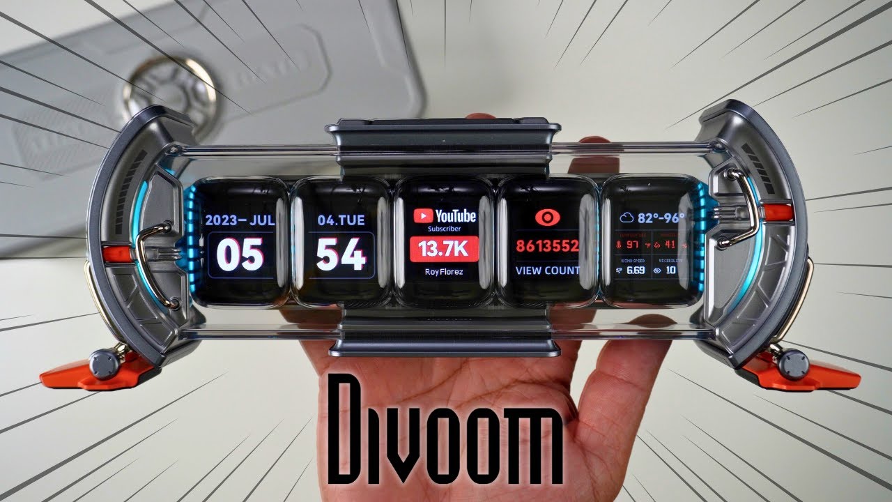 Преобразите свое пространство с Divoom Times Gate | Осваиваем пиксельную графику: информативный д...