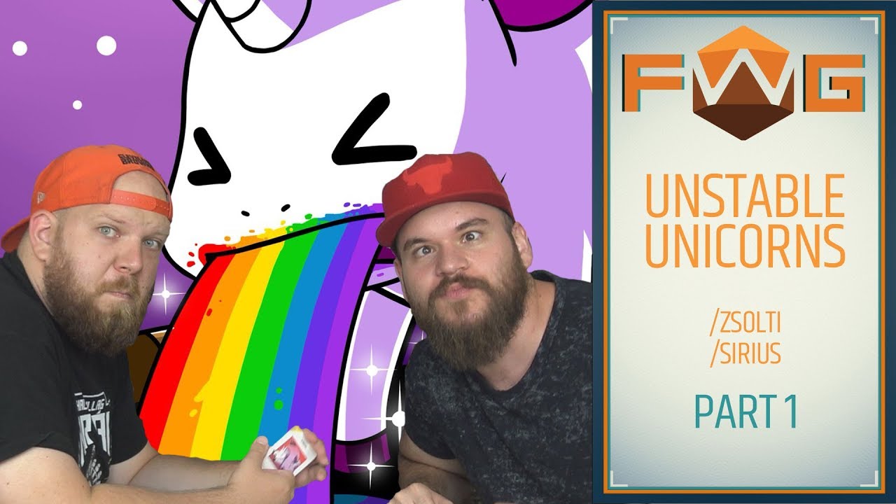 Unstable Unicorns | Unikornishadsereggel a világ ellen (Zsolti, Sirius, Kaci)