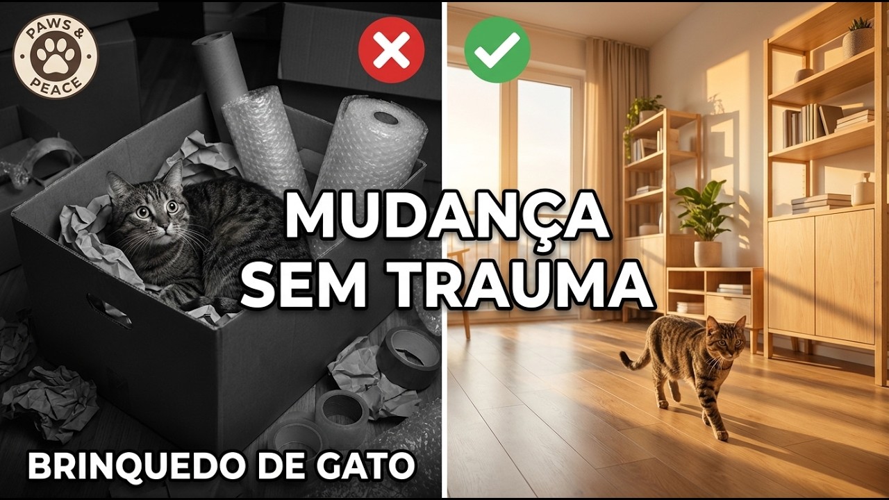 7 Passos para Mudar de Casa com Gato Sem Trauma ou Fugas 🐾