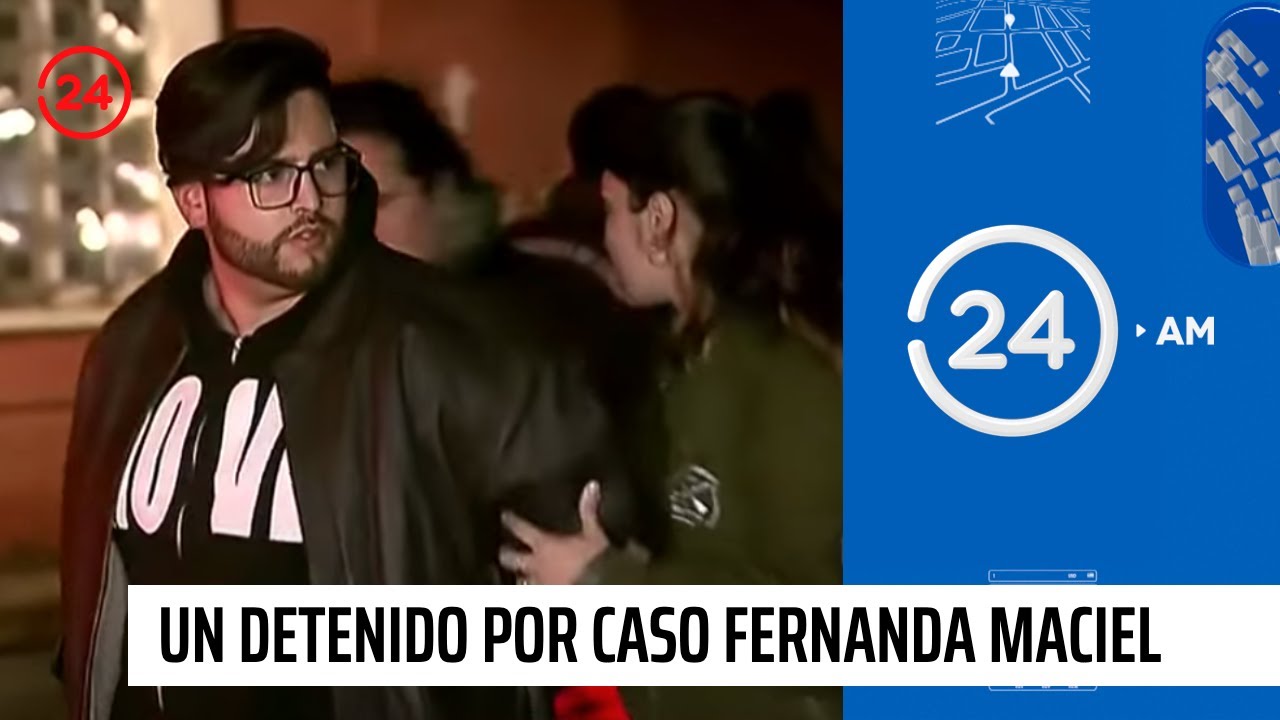 Detienen a joven tras hallazgo de restos de Fernanda Maciel | 24 Horas TVN Chile