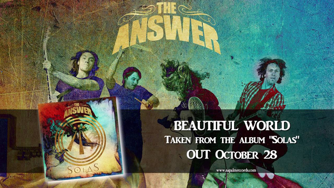 THE ANSWER - Beautiful World (Official Audio) | Napalm Records