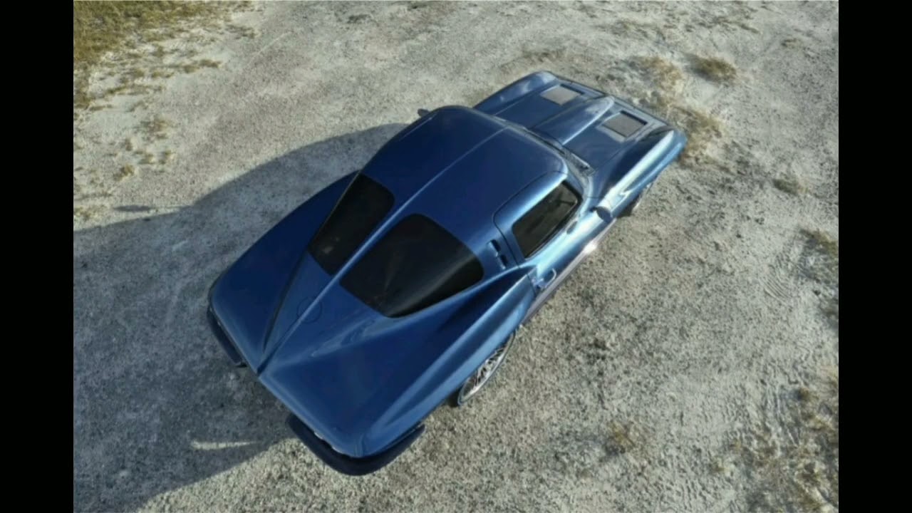 Chevrolet Corvette Studio Concept Split Window Coupe 1963 от Brock Racing Enterprises !