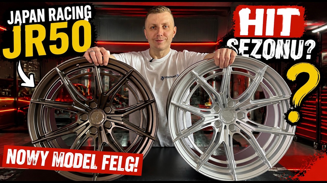 FelgoZnawcy #120 - Nowość💥 Felgi Japan Racing JR50 - Czy będzie Hitem sezonu ☀️❓