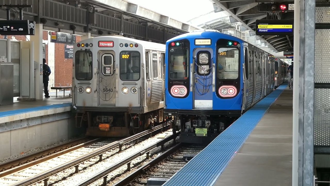 CTA 'L' - Extra Footage of 7000s on Yellow Line + More