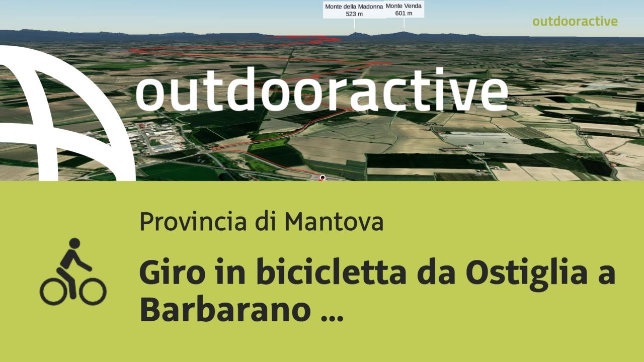 Giro in bicicletta da Ostiglia a Barbarano Mossano passando per Cerea, ...