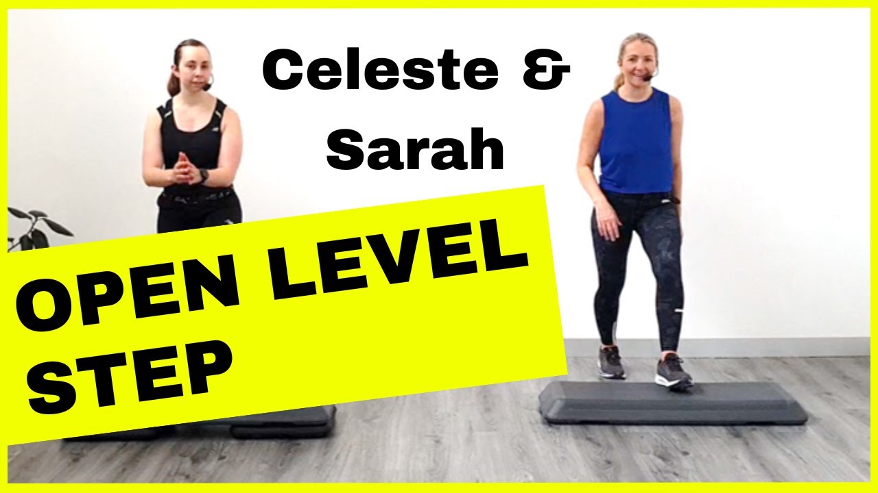 Step Aerobics Workout 💛 Basic - Intermediate #17 💛 Step Forever