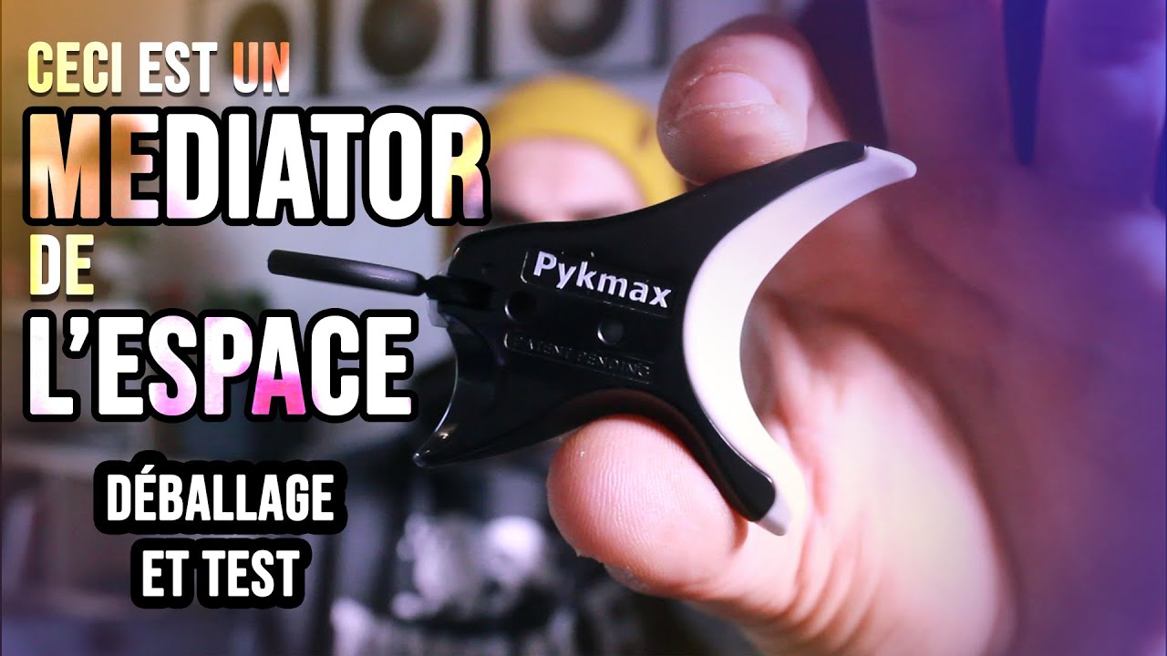 PYKMAX :  Le médiator magique qui AMÉLIORE VOTRE TECHNIQUE (test et déballage + un cadeau)