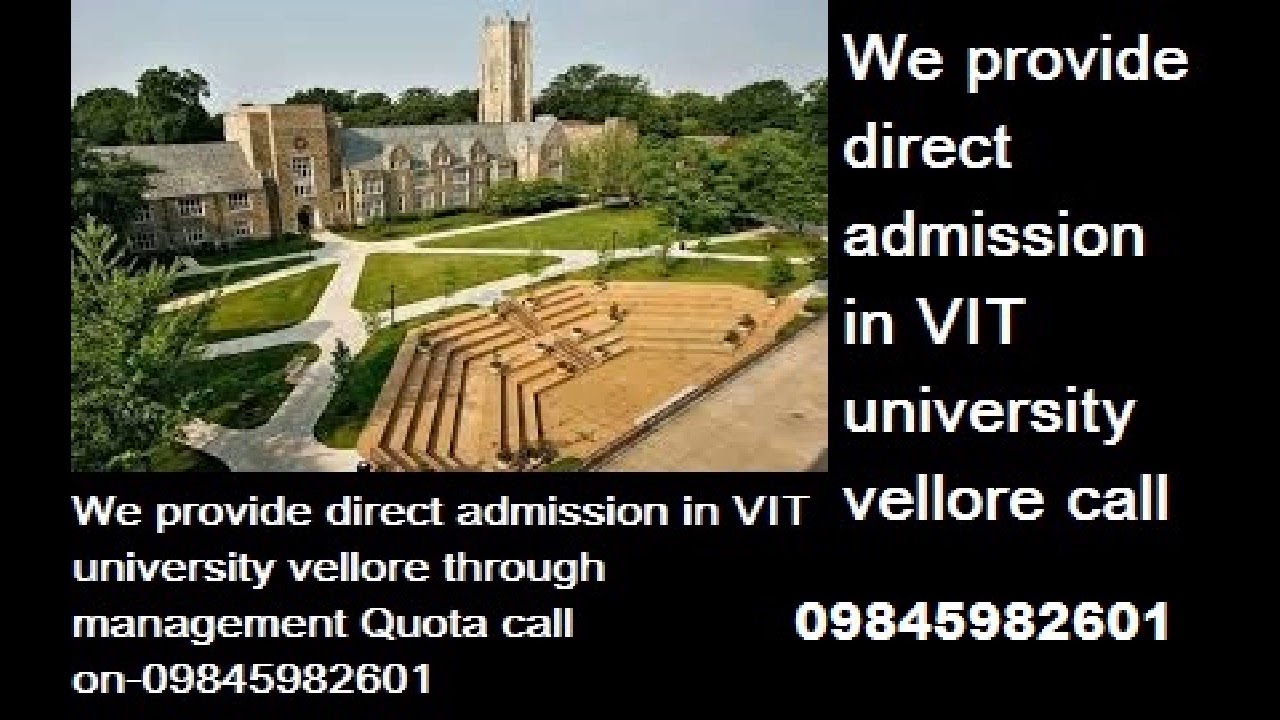Which VIT University is best for an M.Tech (nanotechnology) studies?