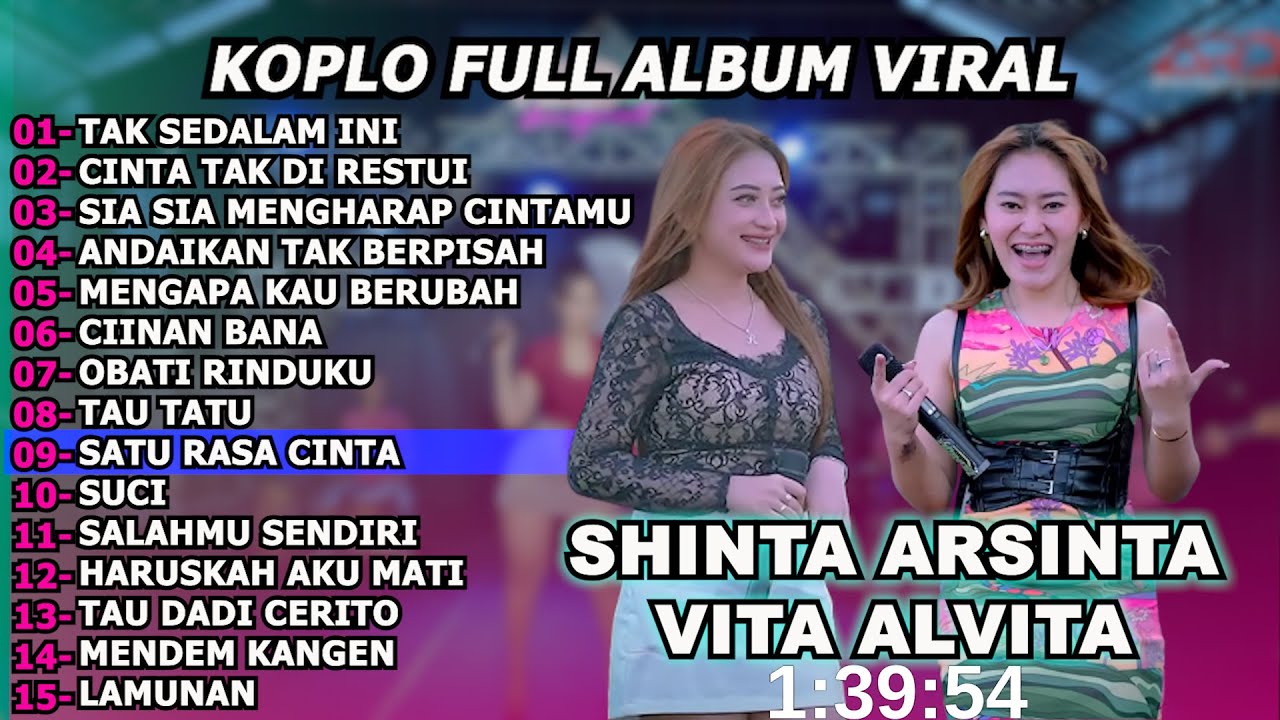 Shinta Arsinta Ft Vita Alvia Tak Sedalam Ini Full Album Koplo Terbaru Viral