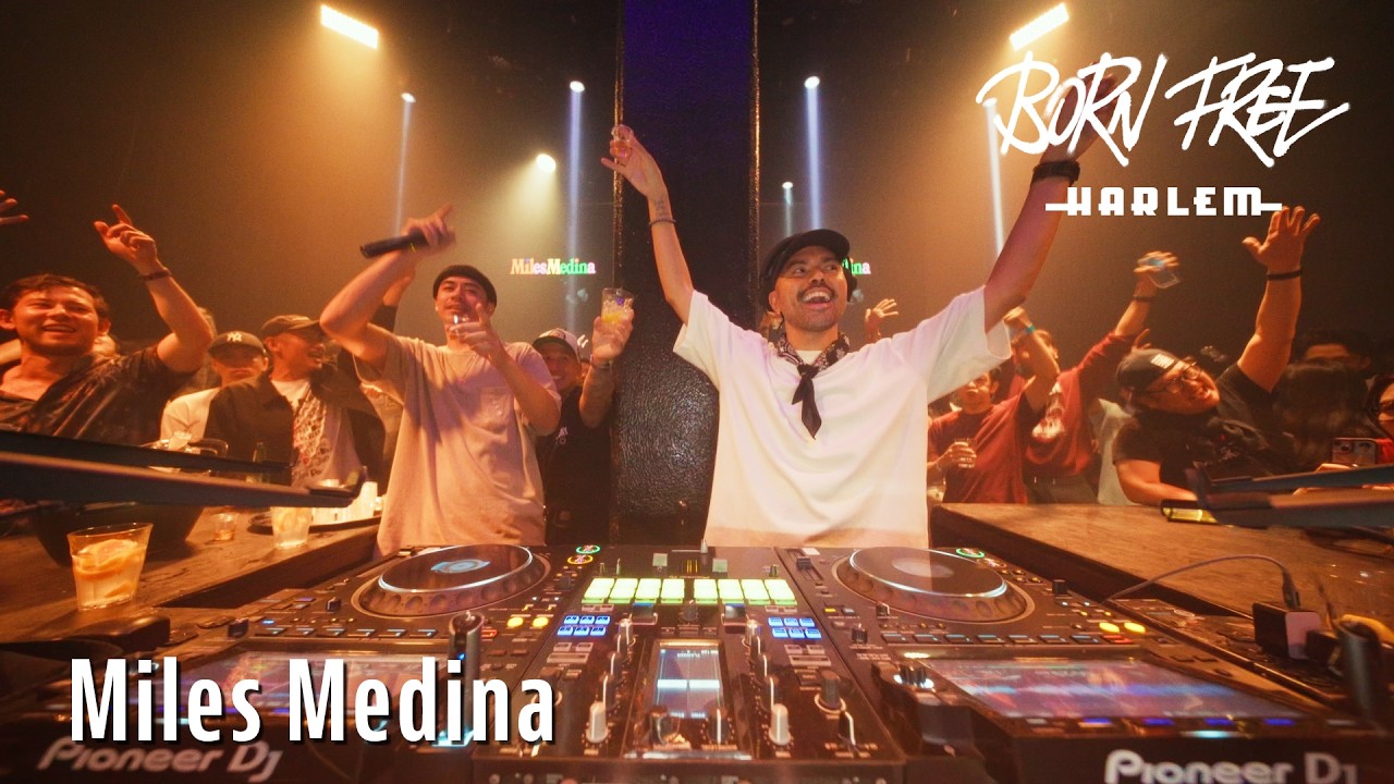 Miles Medina @CLUB HARLEM | HIP HOP R&B ROCK POPS Edits DJ Set | “BORN FREE”