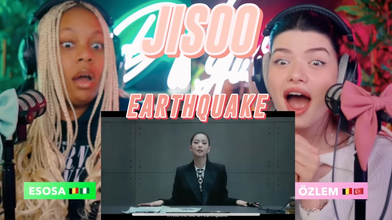 JISOO - earthquake (Official Music Video) and DANCE PERFORMANCE VIDEO reaction