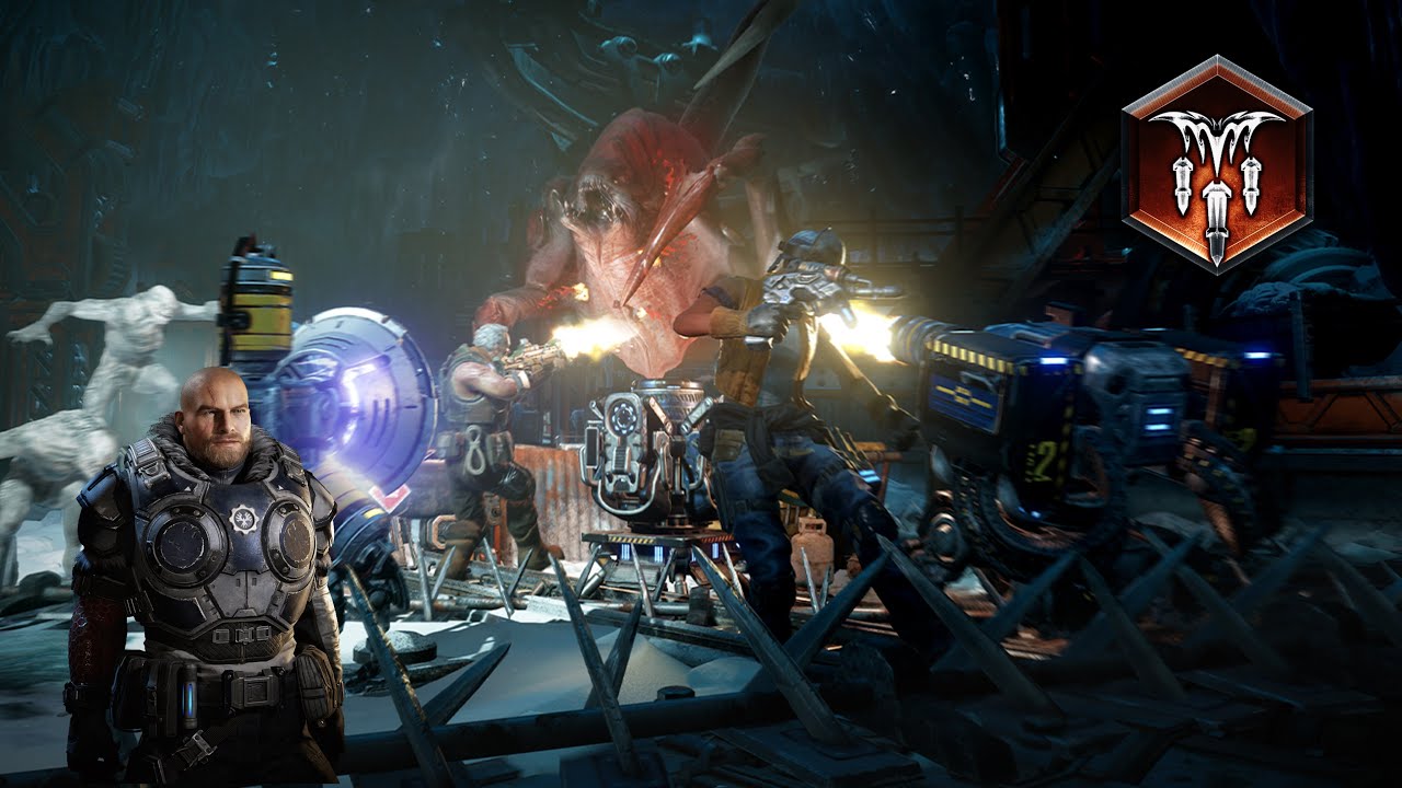 Gears 5 Master Boss Rush (SOLO): JD/Demolitions gameplay on Rail Line